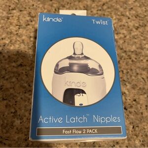 Kiinde Twist Active Latch Nipples - Blue